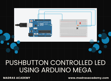 How to Control an LED Using a Button with Arduino Mega