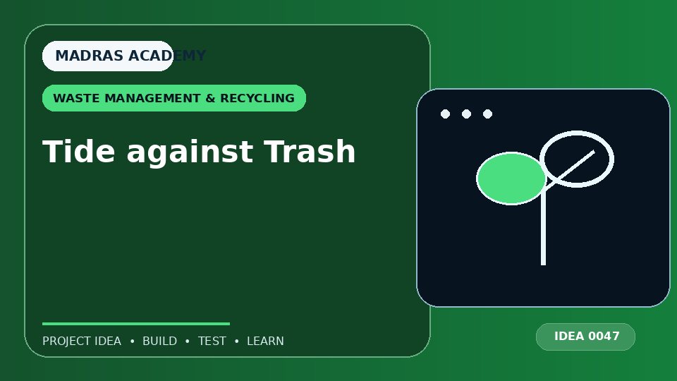 Tide against Trash