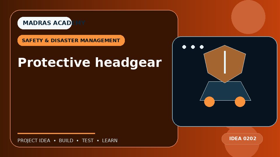 Protective headgear
