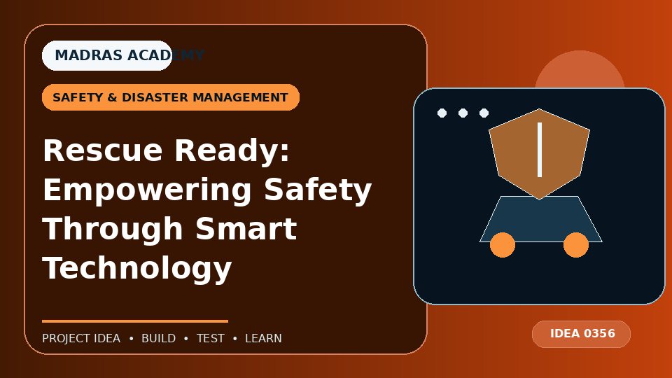 Rescue Ready: Empowering Safety Through Smart Technology