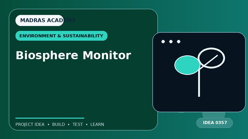 Biosphere Monitor