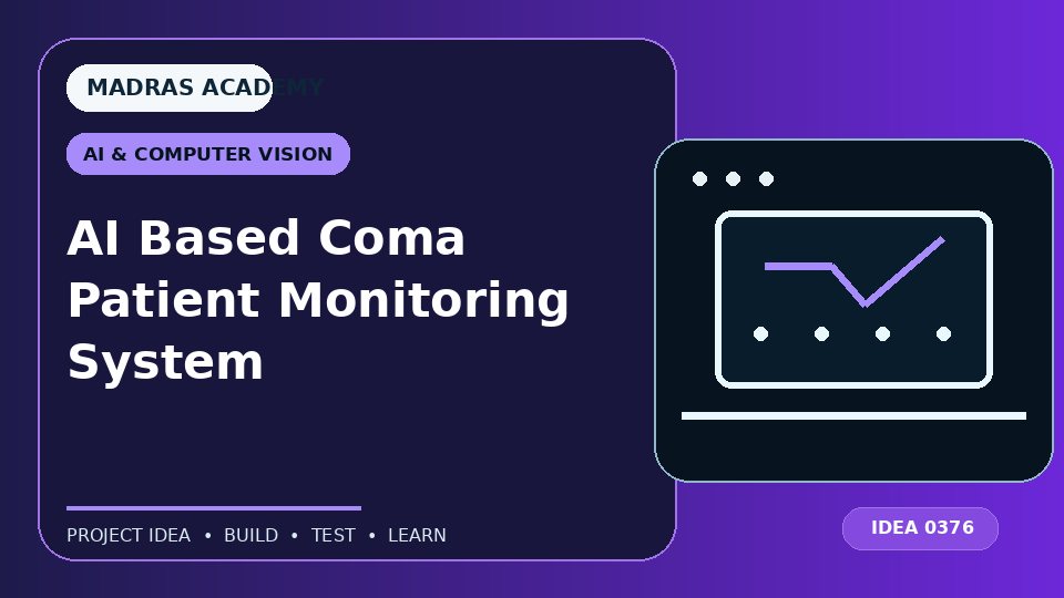 AI Based Coma Patient Monitoring System