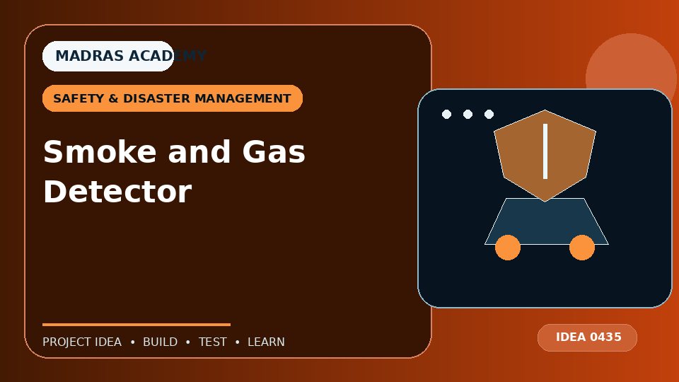 Smoke and Gas Detector
