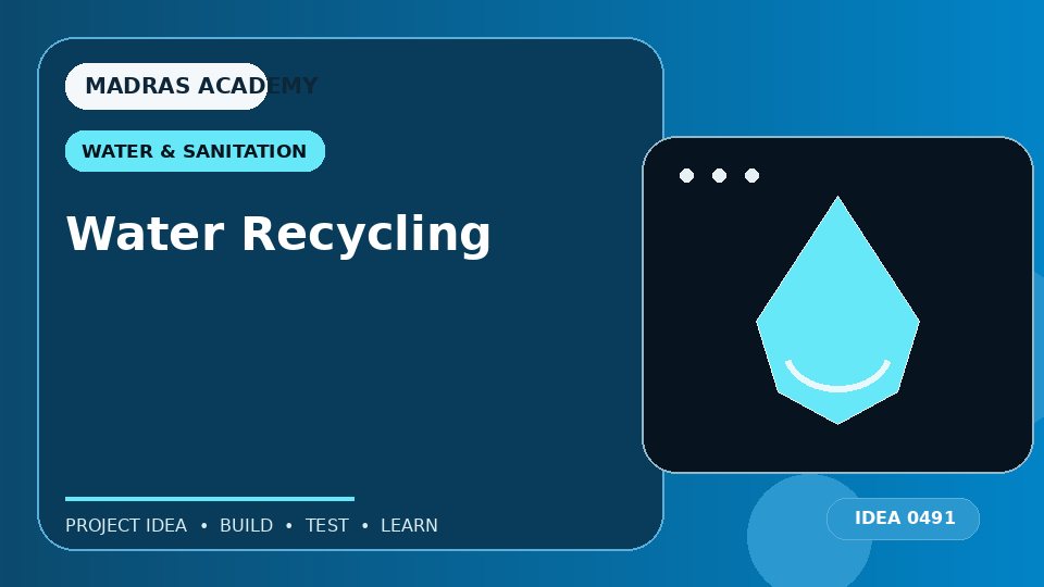Water Recycling