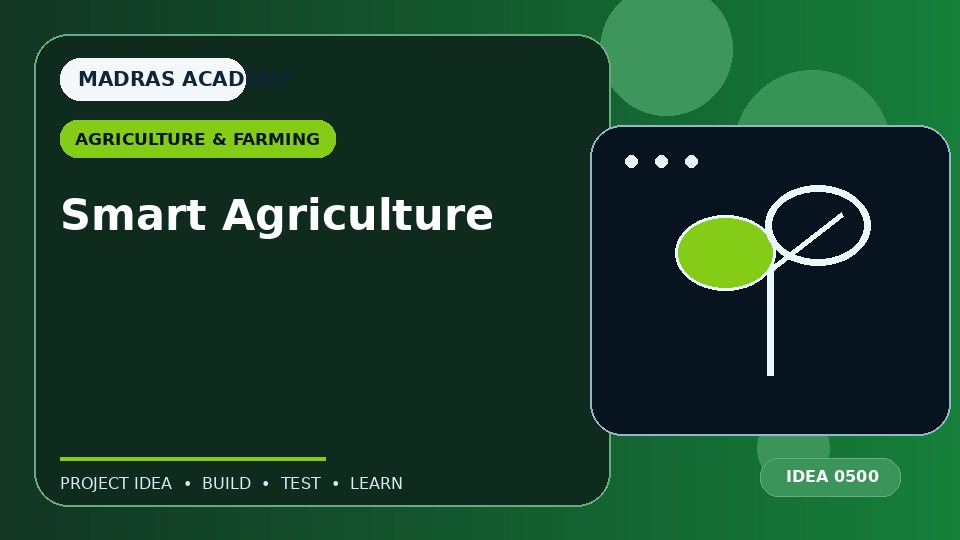 Smart Agriculture