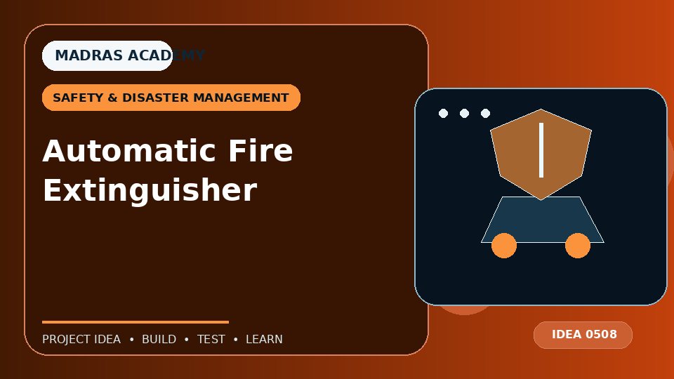 Automatic Fire Extinguisher