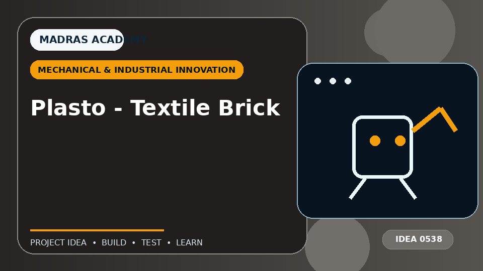 Plasto – Textile Brick