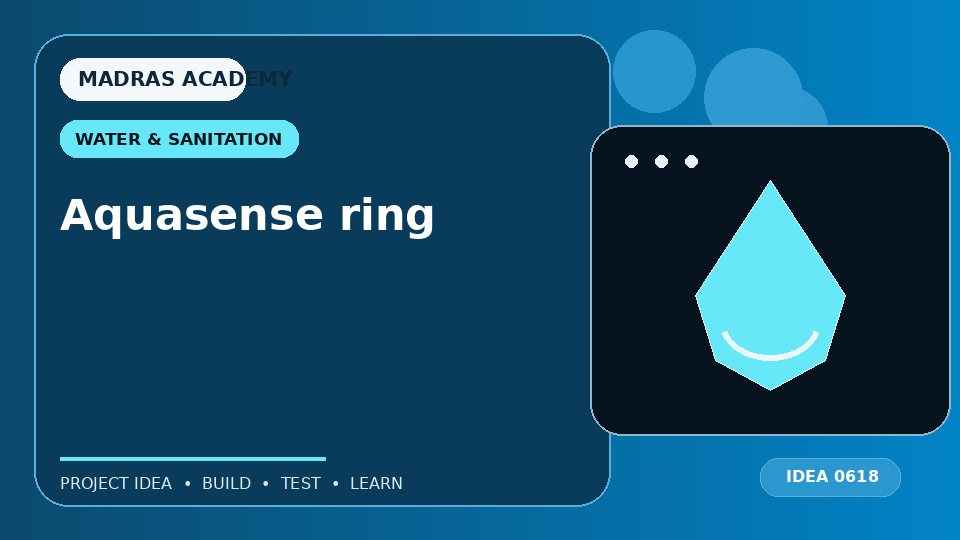 Aquasense ring