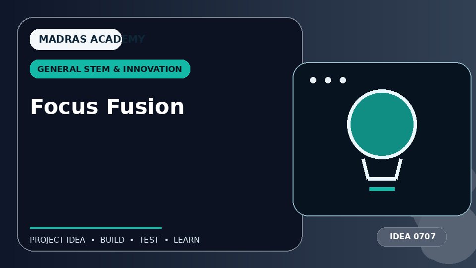 Focus Fusion