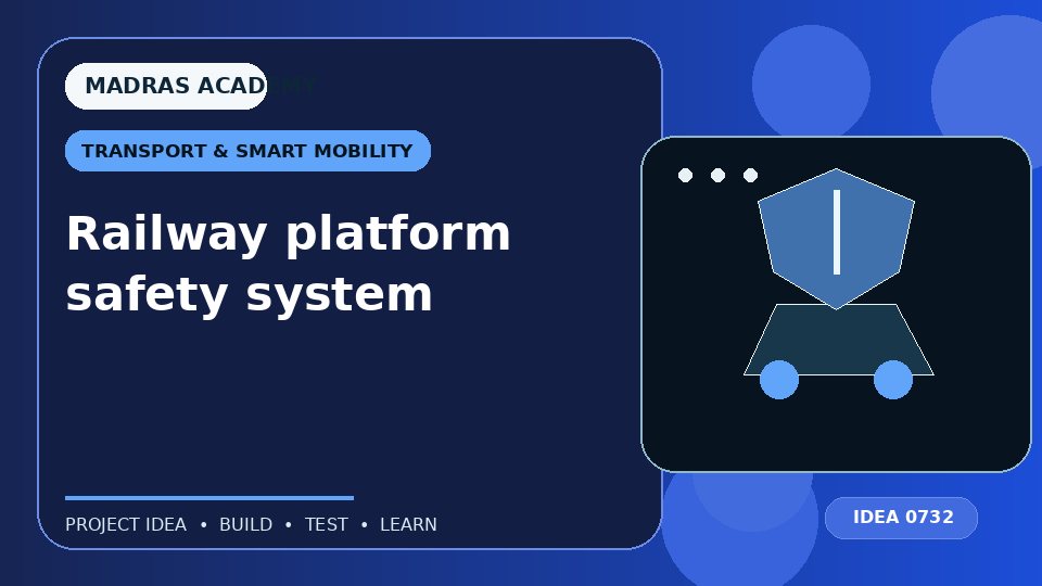 Railway platform safety system