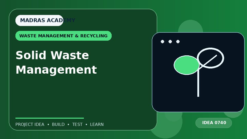 Solid Waste Management