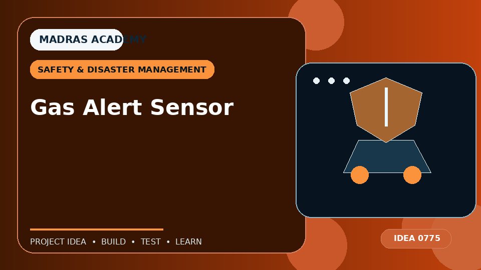 Gas Alert Sensor