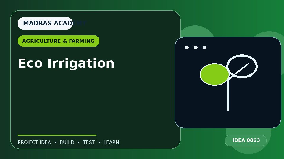 Eco Irrigation