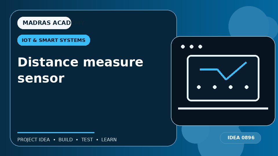 Distance measure sensor