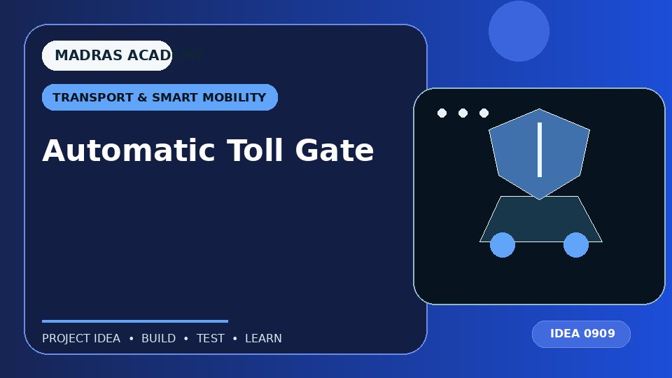 Automatic Toll Gate