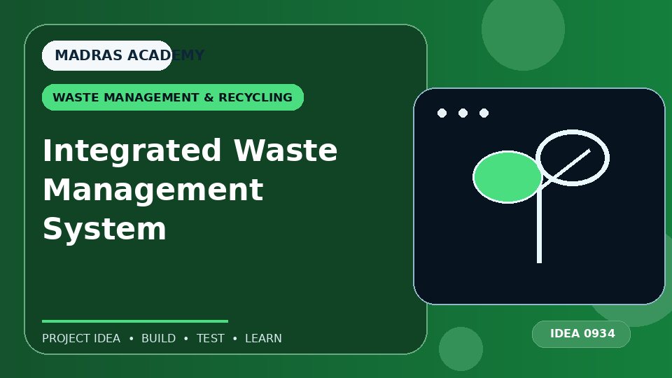 Integrated Waste Management System