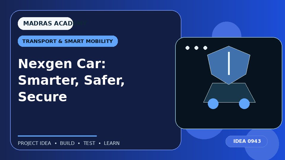 Nexgen Car: Smarter, Safer, Secure